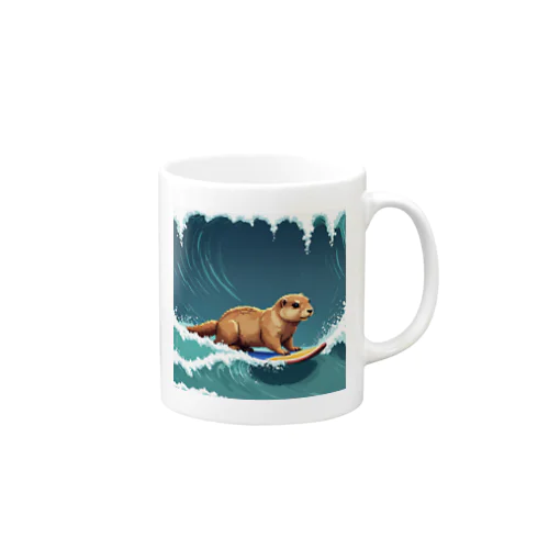 Surfin！プレーリードッグ Mug