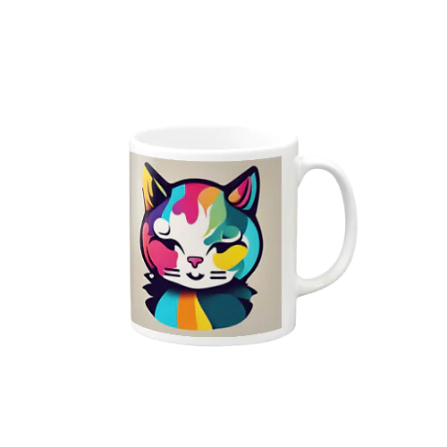 夢猫 Mug