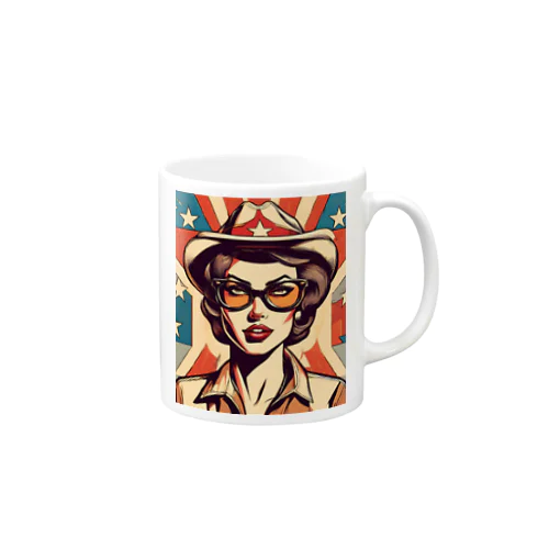 American woman Mug