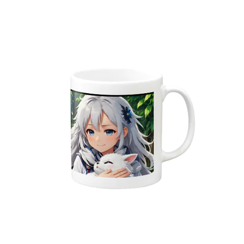 だっこされる神様 Mug