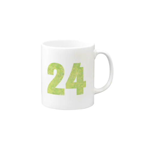 24番 green Mug