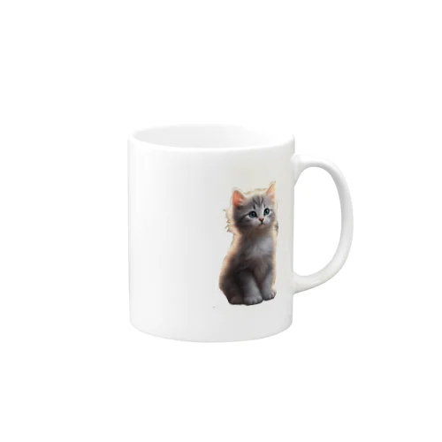 猫の門番 Mug