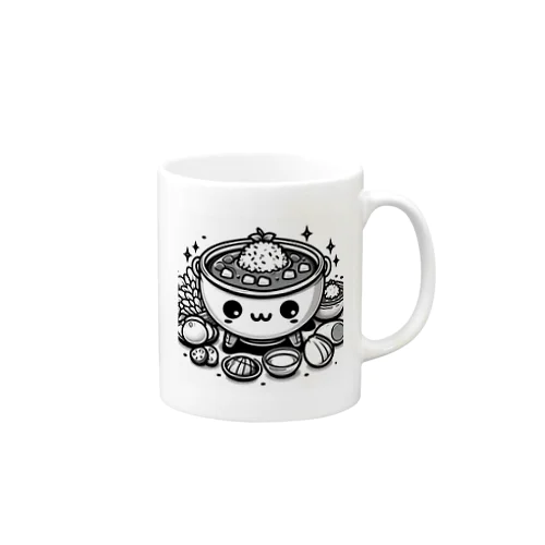 ユニークなカレーバランス Mug