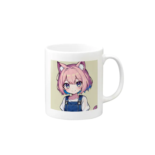cat girl マグカップ