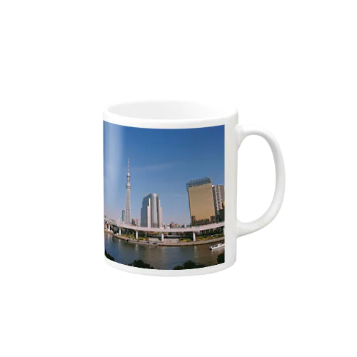 東京と空 Mug