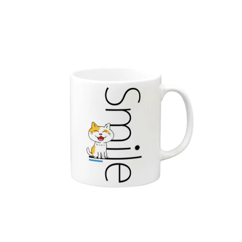 ネコの気持ちシリーズ　笑って笑って！ Mug