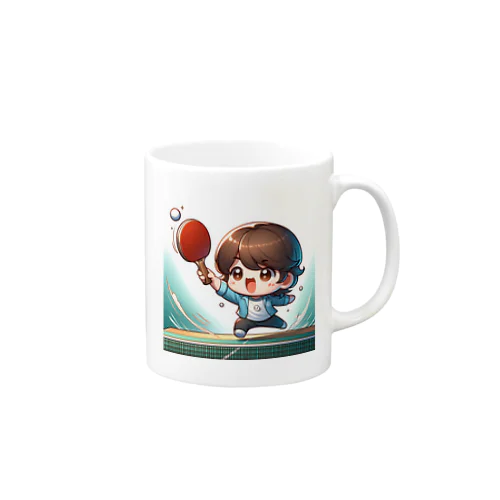 卓球小僧 Mug