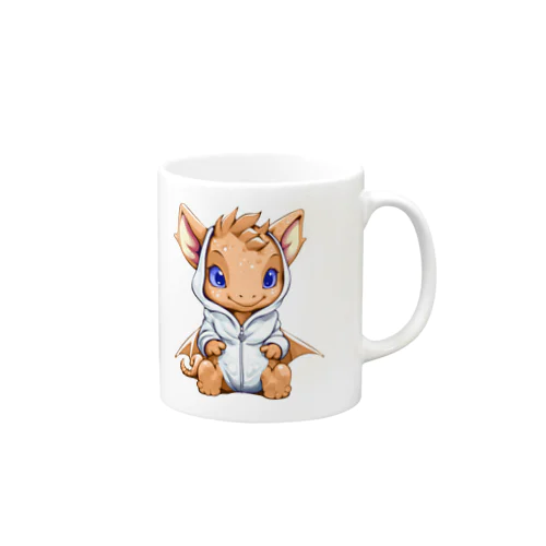 オレンジドラゴン Mug