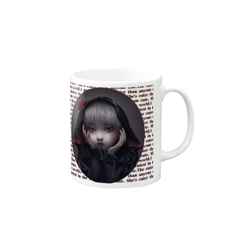 私は可愛い Mug