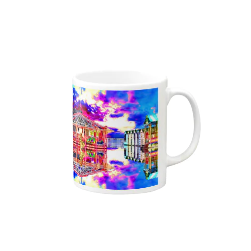 鏡面反射の開園前　Model「Victoria_Regen」 Mug