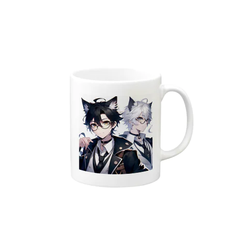 ケモ耳カップル Mug