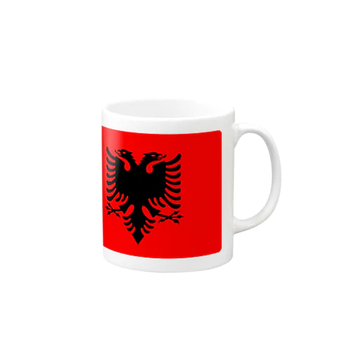 アルバニアの国旗 Mug