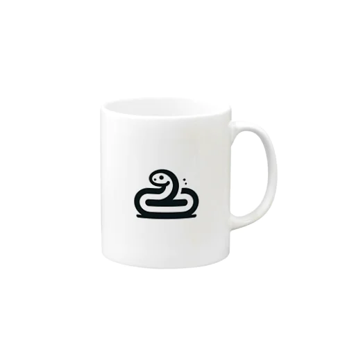 モノクロヘビくん Mug