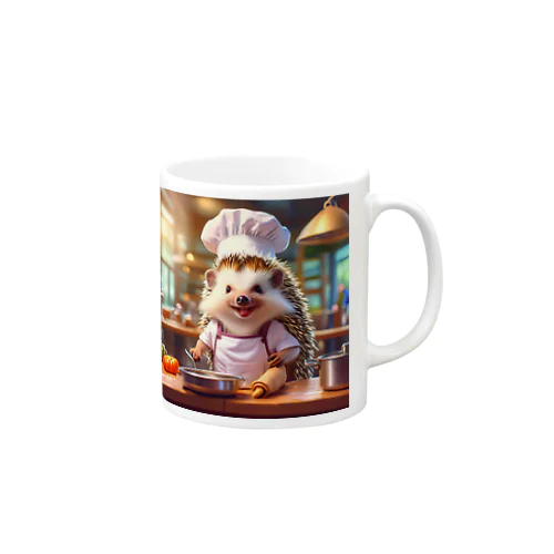 はりきりハリネズミ Mug