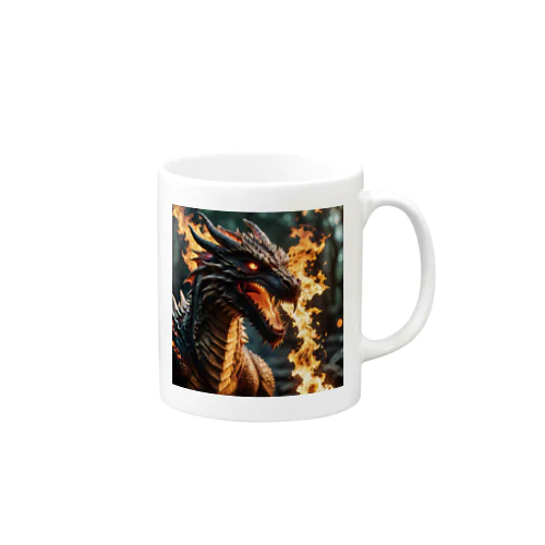 炎のドラゴン Mug