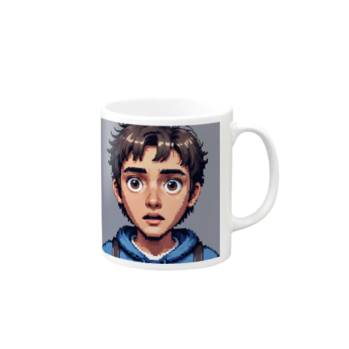 ドット絵の男の子 Mug