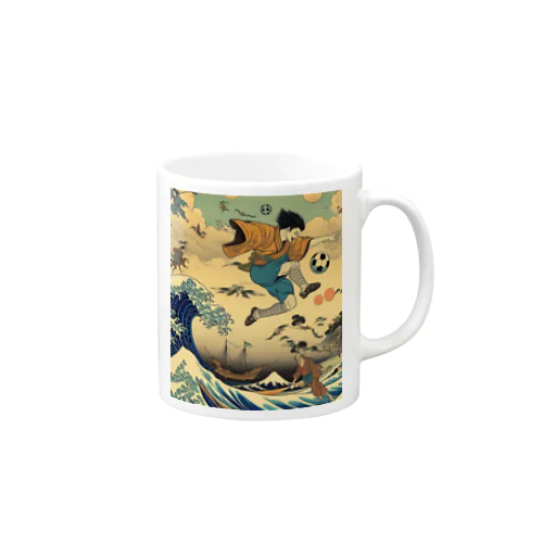 浮世絵にしてみた2 Mug