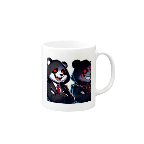 ブラックパンダ Mug