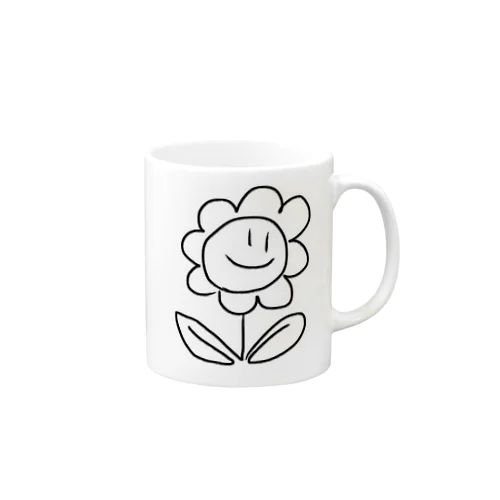 のぺしマン（花） Mug