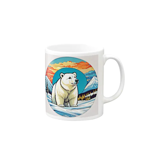 シロクマ Mug