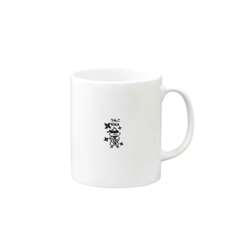 うんこ忍者 とぐろう君 Mug