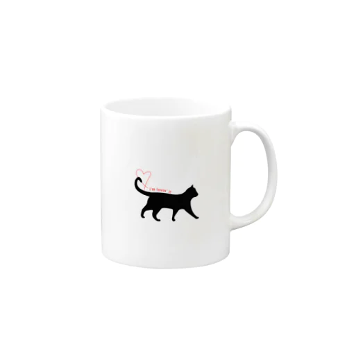 黒猫のの Mug