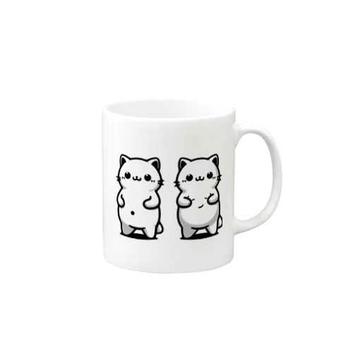 お腹のでてる猫9 Mug