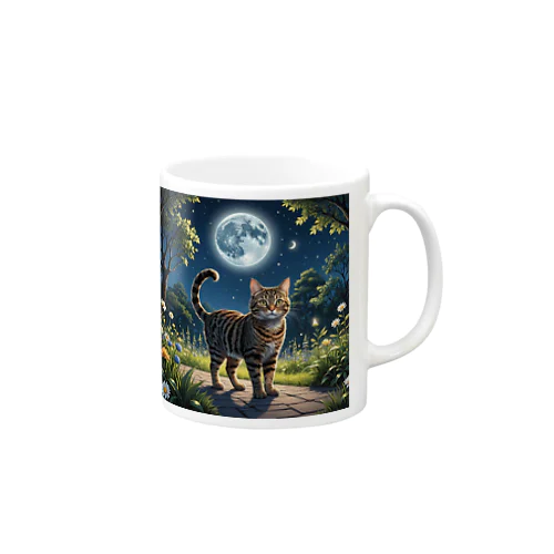 Moonbeam Kitty ("ムーンビームキティ") Mug