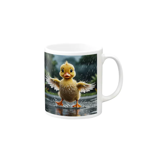 Raindrop Duckling ("レインドロップダックリング") Mug