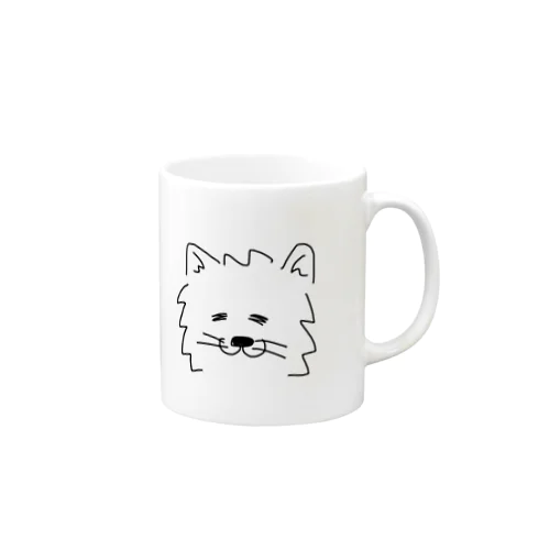 寝起きのポメラニアン Mug