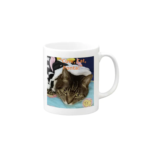 保護猫ボンタさん Mug