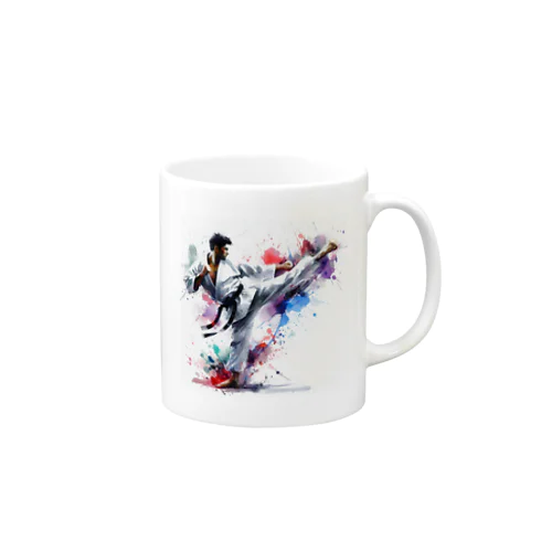 空手道着スタイル Mug