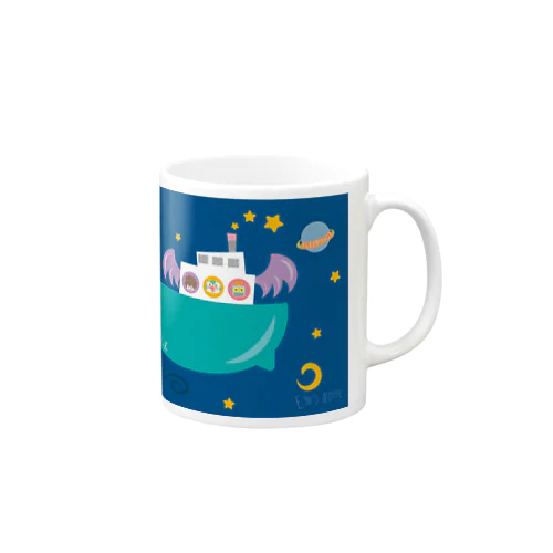 MIDNIGHT CRUISE. by Esnes Nommoc Mug