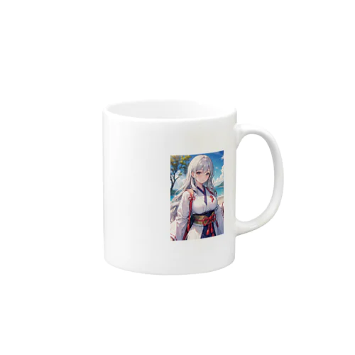 母性溢れる巫女 Mug