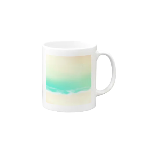 涼やかな海 Mug