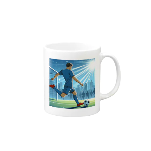 サッカー Mug