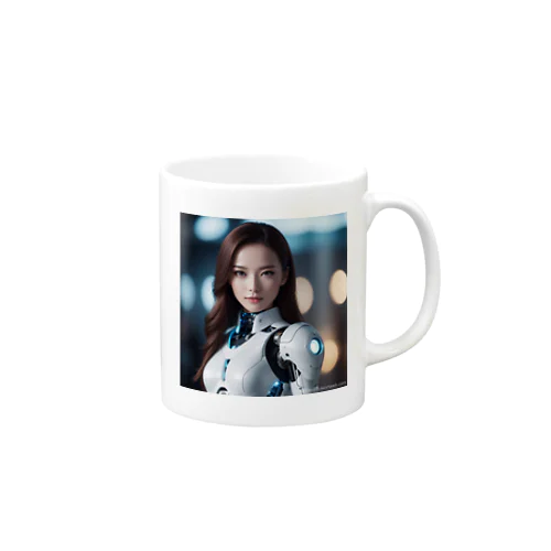 美人ＡＩロボット Mug