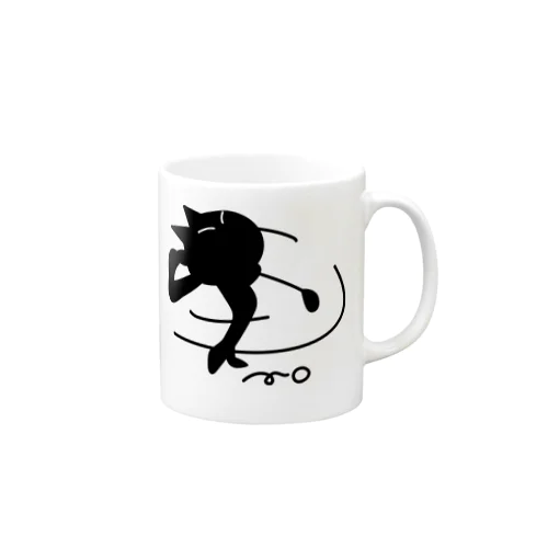 ゴルフ猫 Mug