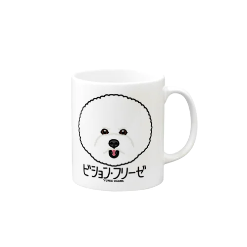 20ビション・フリーゼ（キャラ） Mug