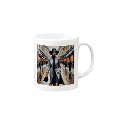 "Inspired by Parisian streets" Mug