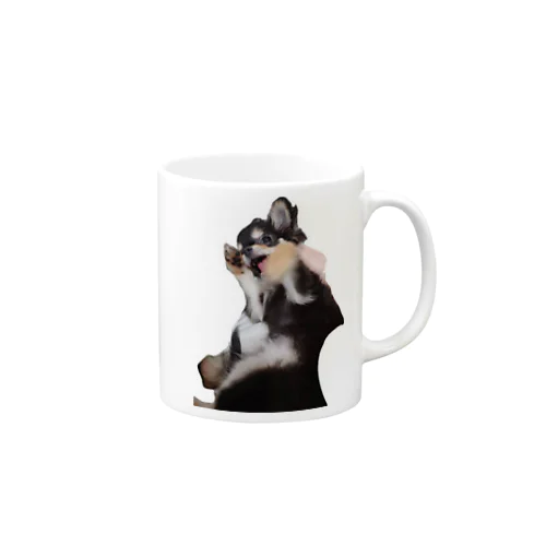 我が家のアイドル犬ラキ Mug