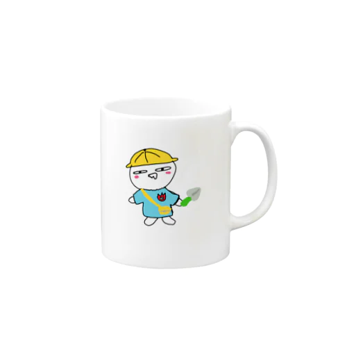 遠い目をした何か Mug