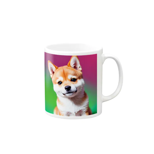 キュルルン顔の柴犬さん Mug