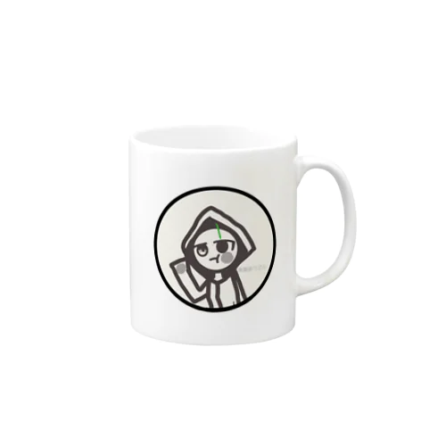 現実世界に干渉しようとするテクトちゃん Mug