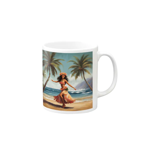 Hawaii フラガールちゃん♡ Mug