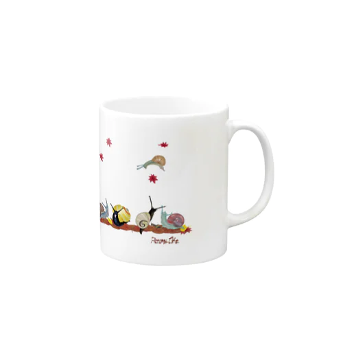 カタツムリの道草2 Mug