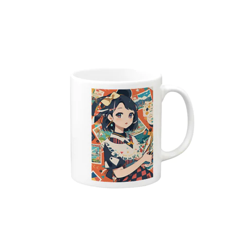 女の子 Mug