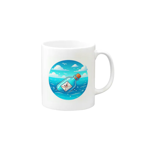 メッセージボトル Mug