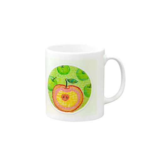 カラフルフルーツ　リンゴ Mug