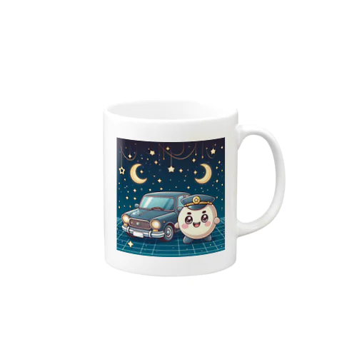 可愛い車キャラクター2 Mug